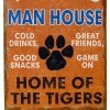 Obraz typograficzny TAYLOR'S MAN HOUSE - 70x50 cm